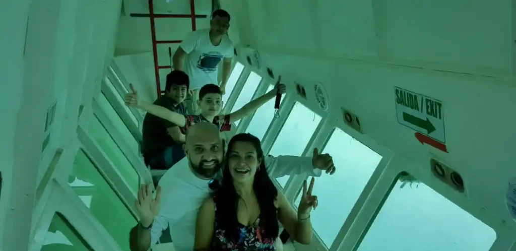 Glass bottom boat