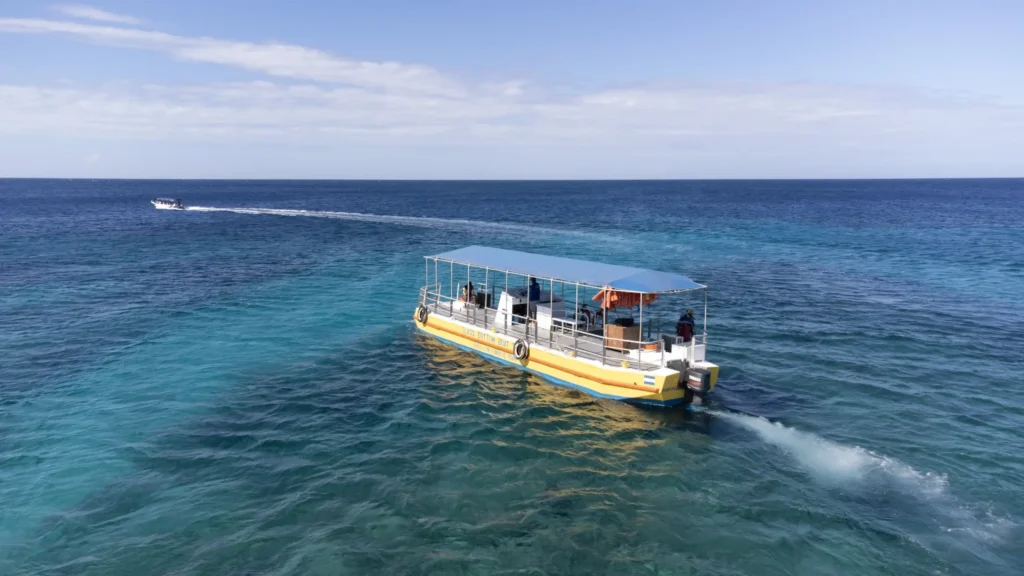 Glass bottom boat